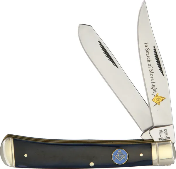 Rough Ryder Masonic Trapper knives RR1766