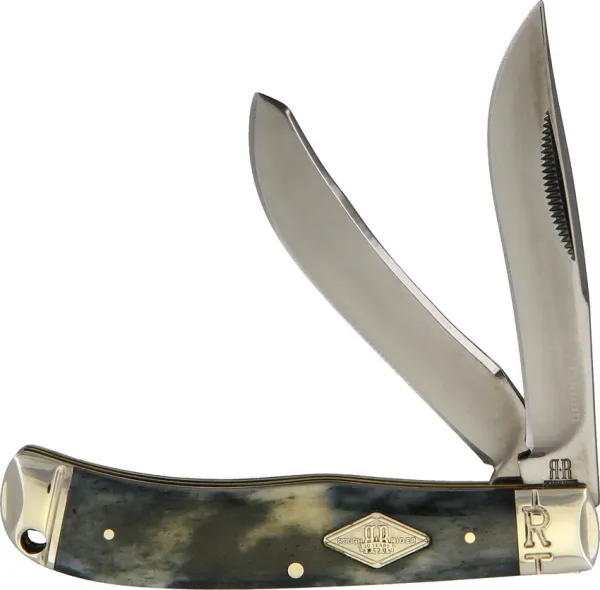 Rough Ryder Trapper Black Titanium knives RR1771