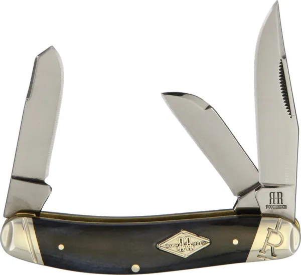 Rough Ryder Sowbelly Black Titanium knives RR1783