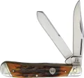 Rough Rider Trapper Brown Stag Bone - RR1789