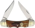 Rough Rider Double Lock Brown Stag Bone - RR1798