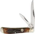 Rough Rider Trapper Brown Stag Bone - RR1848