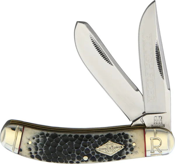 Rough Rider Sowbelly Trapper Buckshot Bone knives RR1906