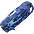 Rough Ryder Tie Dye Linerlock Blue A-O knives RR1914