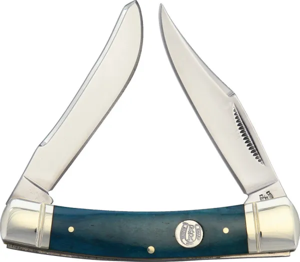 Rough Ryder Small Moose Blue Smooth Bone knives RR1952