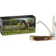 Rough Rider Equestrian Trapper Amber Bone knives RR1971