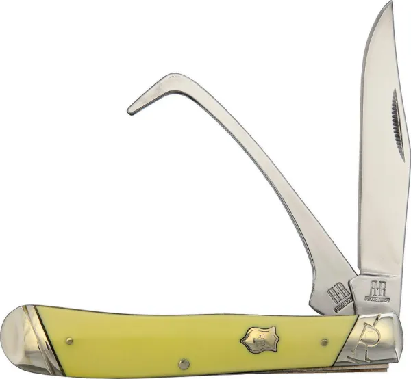 Rough Ryder Equestrian Trapper Yellow knives RR1973