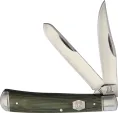 Rough Rider Trapper Green Micarta - RR1990