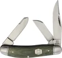 Rough Rider Sowbelly Green Micarta Brushed - RR1991
