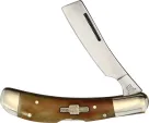 Rough Rider Lockback Razor Smooth Amber - RR2003