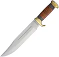 Rough Rider Stacked Leather Bowie - RR2006
