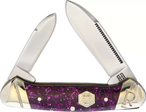 Rough Ryder Sparkle Mini Canoe knives RR2017