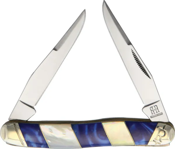 Rough Ryder Blue Ocean Muskrat knives RR2025
