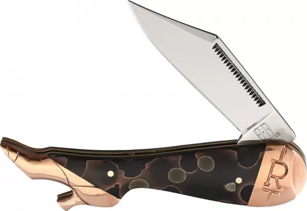 Rough Rider Small Leg Copper Swirl knives RR2061