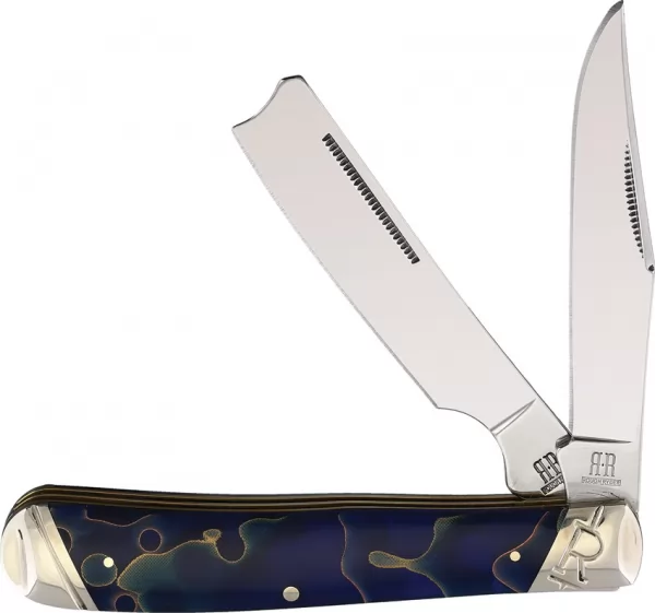 Rough Rider Razor Trapper Celestial knives RR2071