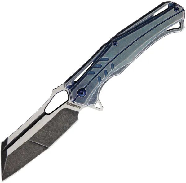 Rough Rider Framelock Blue SW knives RR2145