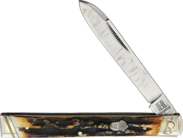 Rough Ryder Doctors Knife Cinnamon Stag knives RR2158