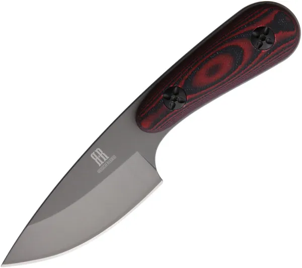 Rough Rider Fixed Blade Red-Black G10 knives RR2163
