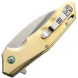 Rough Rider Brass Linerlock knives RR2179