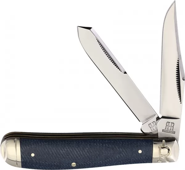 Rough Rider Mini Trapper Denim T10 knives RR2187