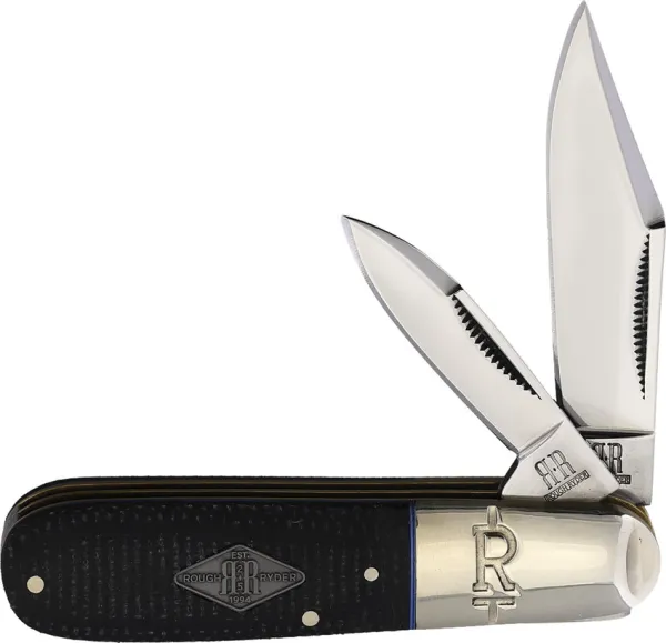 Rough Rider Barlow Black Micarta knives RR2210