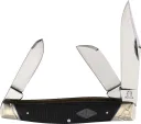 Rough Rider Stockman Black Micarta - RR2214