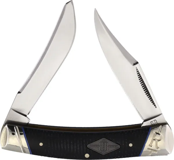 Rough Rider Moose Black Micarta knives RR2216