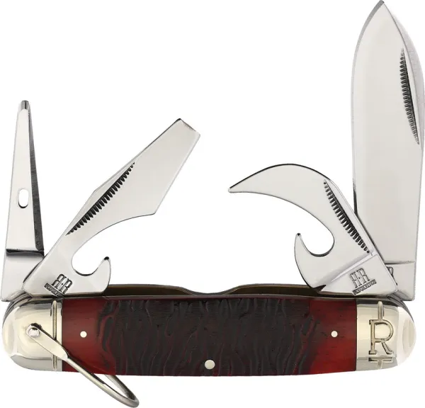 Rough Rider Scout Knife Tiger Pattern knives RR2220