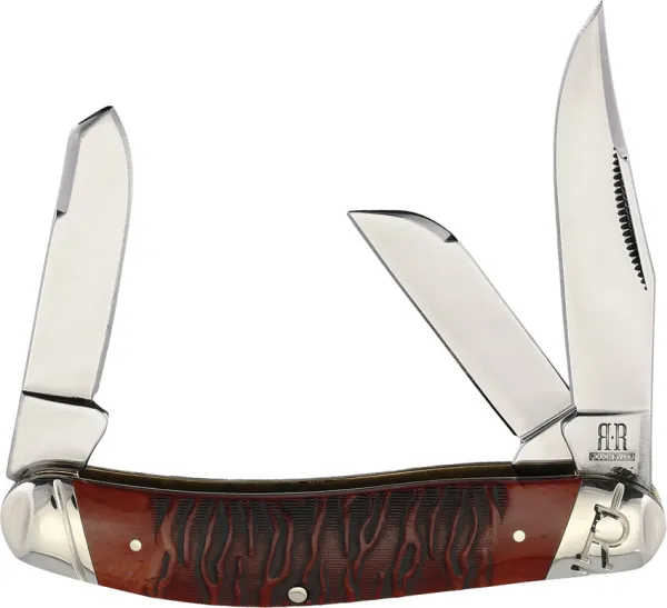 Rough Ryder Tiger Sowbelly knives RR2222