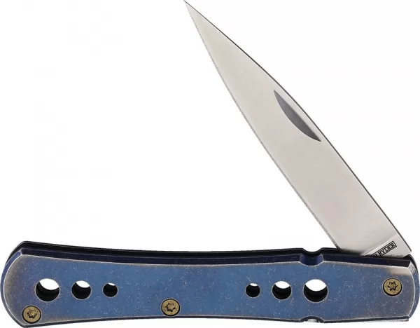 Rough Ryder Folder Blue Stonewash knives RR2237
