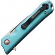 Rough Ryder Night Out Linerlock Teal Blue knives RR2255