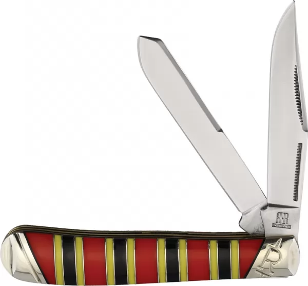 Rough Ryder Trapper Coral Snake knives RR2281