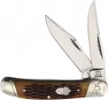 Rough Rider Copperhead Amber Jigged Bone - RR2289