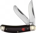 Rough Rider Sowbelly Trapper Black/Red - RR2299