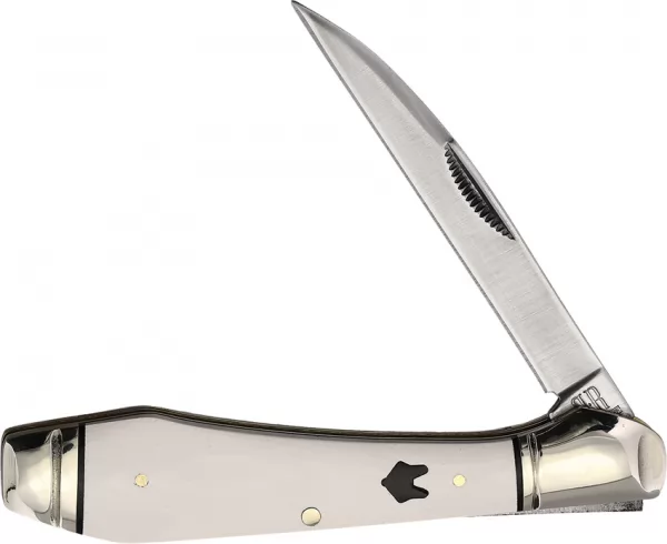 Rough Rider Wharncliffe Folder White Mic knives RR2308