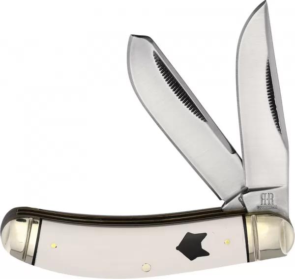 Rough Rider Sowbelly Trapper White Mic knives RR2310