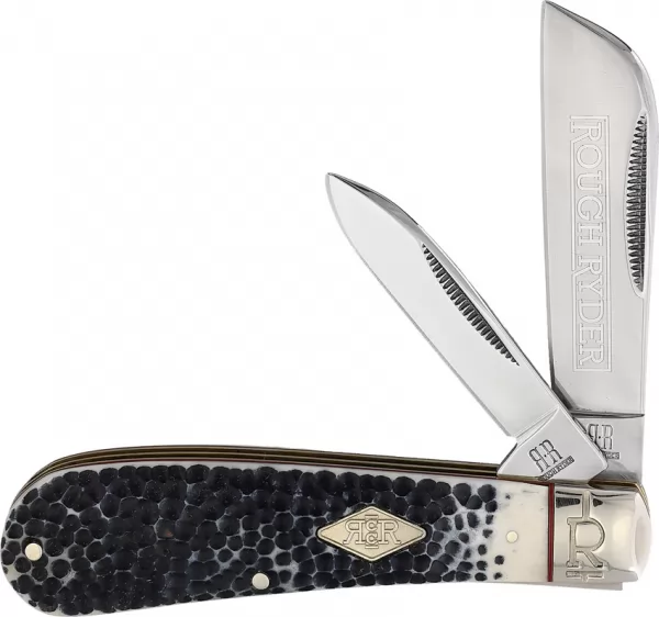 Rough Rider Buckshot Bone Half Hawk knives RR2324
