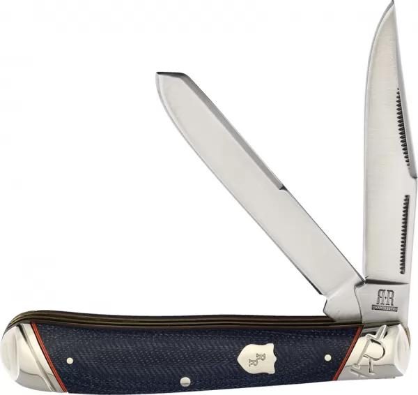 Rough Rider Trapper Blue Jean knives RR2343