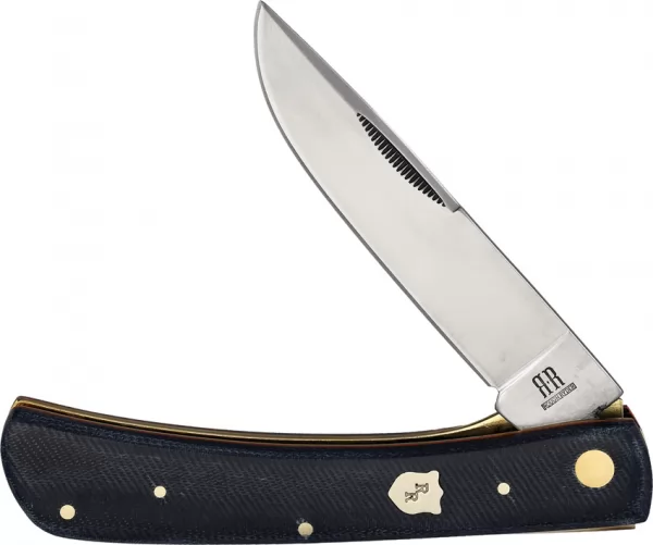 Rough Rider Denim Micarta Work Knife knives RR2347