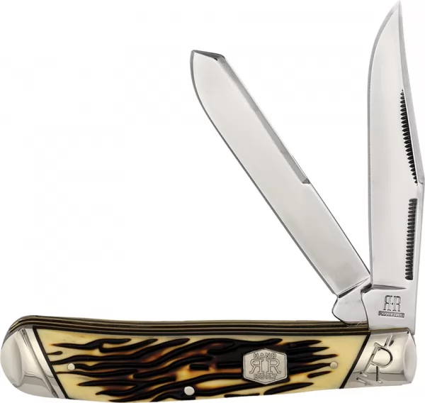Rough Rider Trapper Tuff Stag knives RR2360