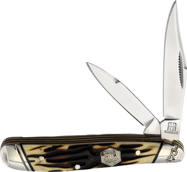 Rough Rider Peanut Tuff Stag knives RR2372