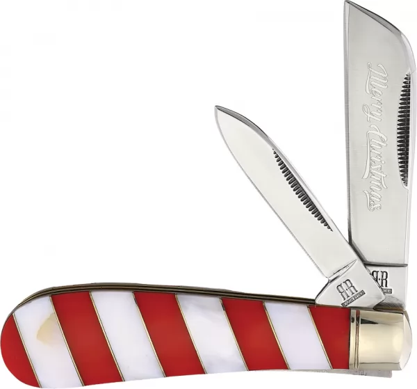 Rough Ryder Merry Christmas Half Hawk knives RR2393