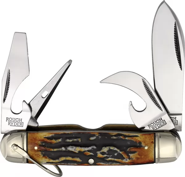 Rough Rider Kamp King Cinnamon knives RR2424