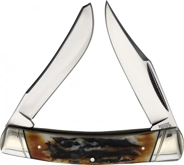 Rough Rider Moose Cinnamon Bone Stag knives RR2433