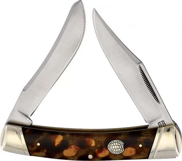 Rough Rider Moose Imitation Tortoise knives RR2436