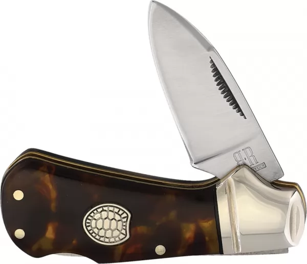 Rough Rider Cub Lockback Tortoise knives RR2441