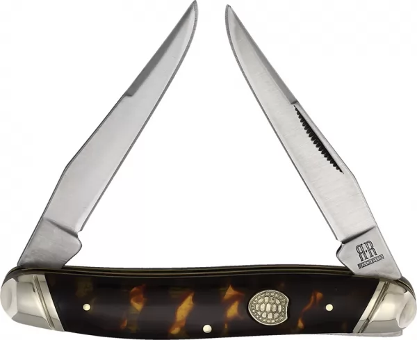 Rough Rider Muskrat Imitation Tortoise knives RR2450