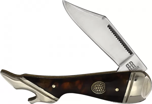 Rough Rider Leg Knife Imitation Tortoise knives RR2451