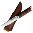 Rough Rider Fixed Blade w- Leather Sheath knives RR2457