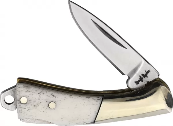 Rough Rider Mini Lockback White Bone knives RR2458